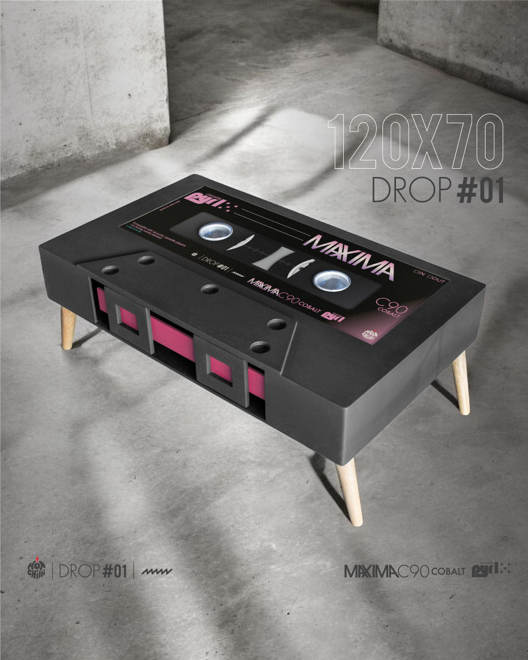 Classic 120x70cm - Drop #01