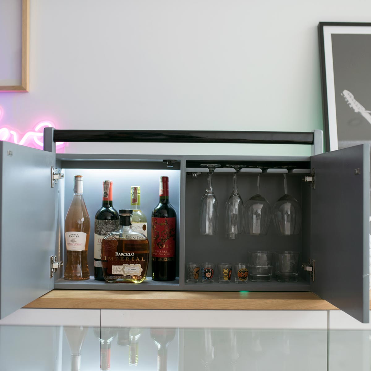 Mueble Bar Vintage Decorativo - Hot Chilli