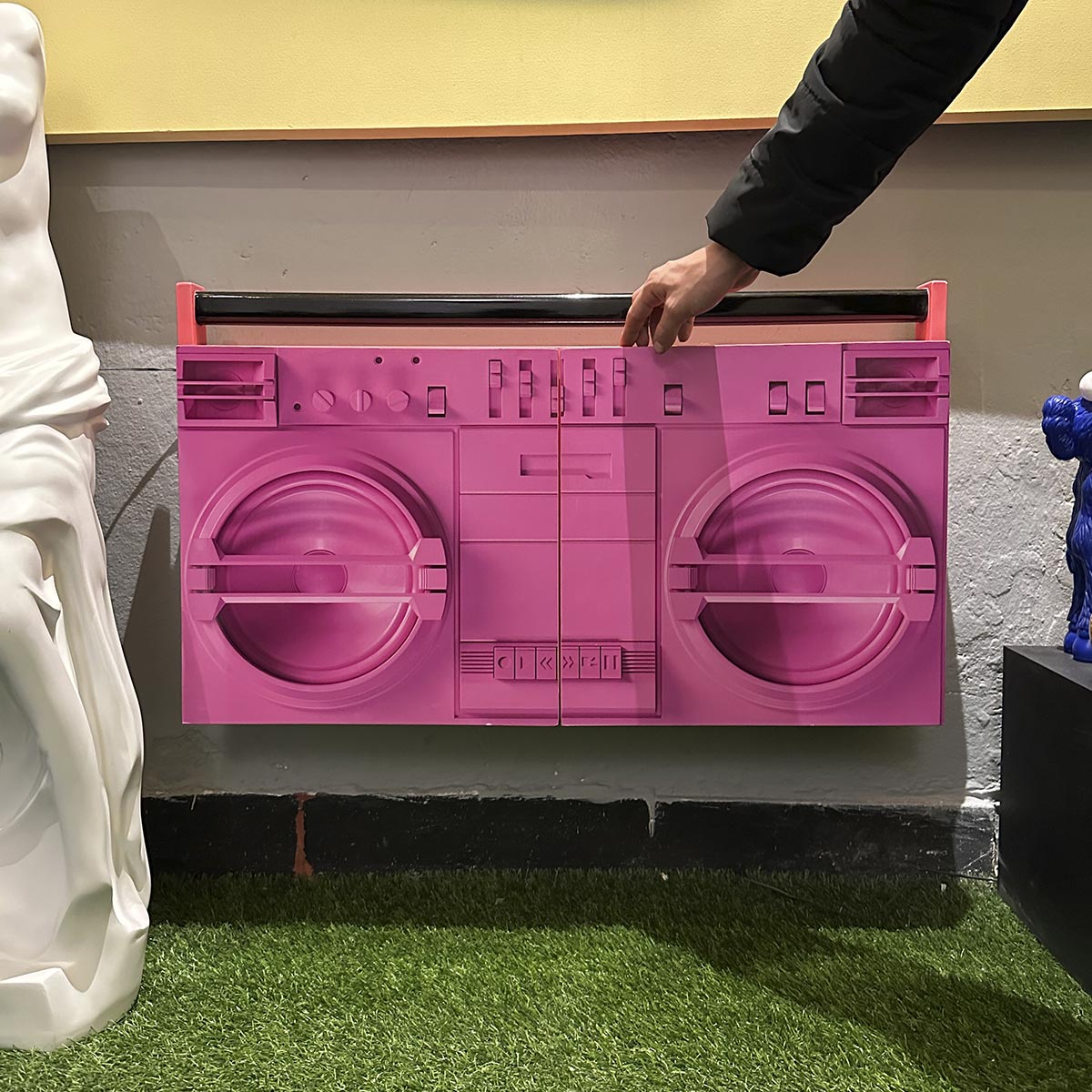 Pink Boombox Bar